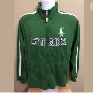 Unisex Canada Vancouver 2010 Olympics Zip Hoodie M